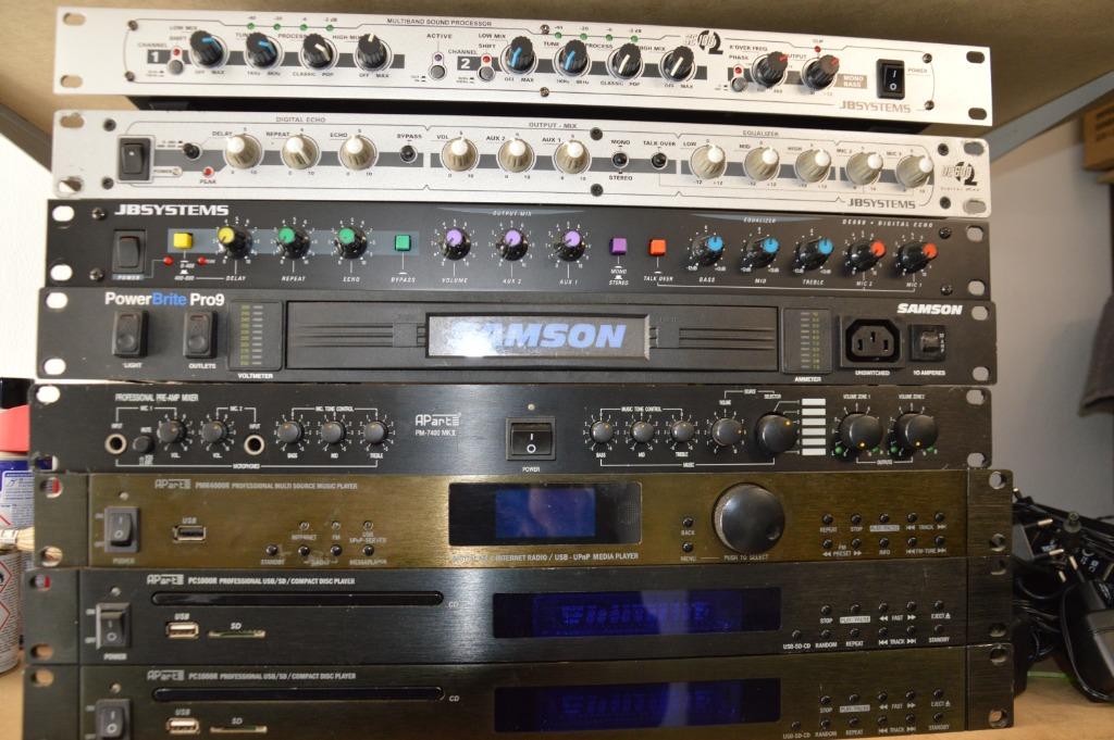 8 AUDIO APPARATEN TE KOOP (GEEN LOT), Ophalen of Verzenden, Gebruikt, Audio