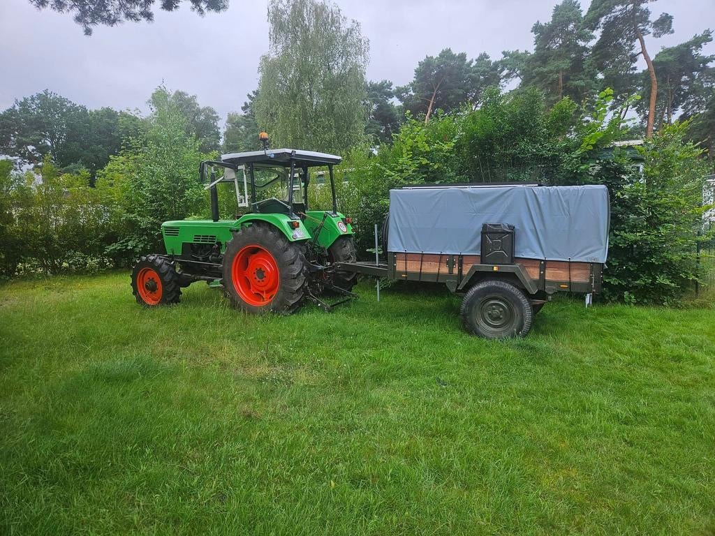 Leger aanhangwagen unimog, Enlèvement, Comme neuf