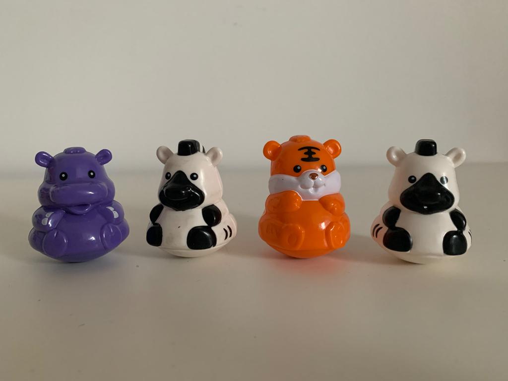 vtech zoef zoef dieren zebra nijlpaard tijger * 4 stuks, Kinderen en Baby's, Ophalen of Verzenden, Gebruikt, 2 tot 4 jaar