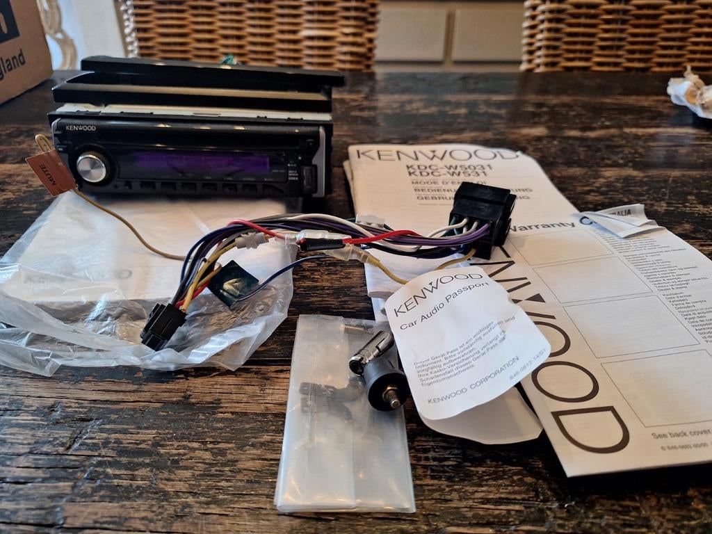 Kenwood KDC-W5031, Ophalen, Zo goed als nieuw