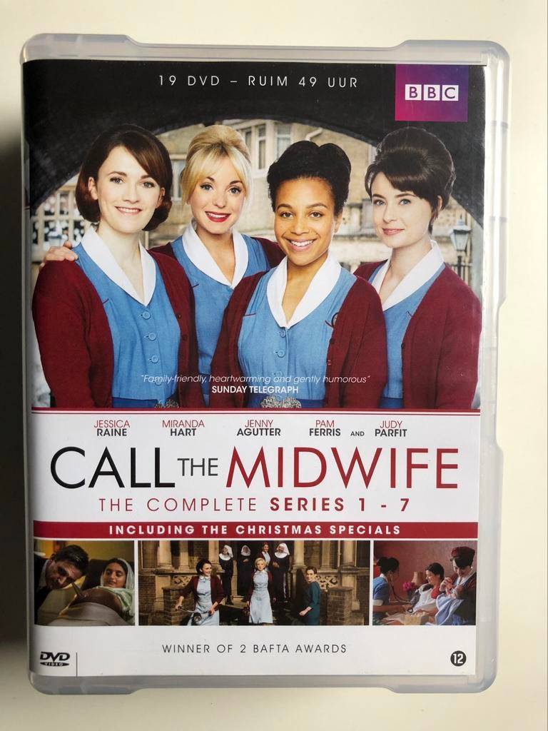 Call the midwife seizoen 1 tot 7 DVD BOX, Enlèvement ou Envoi, Comme neuf