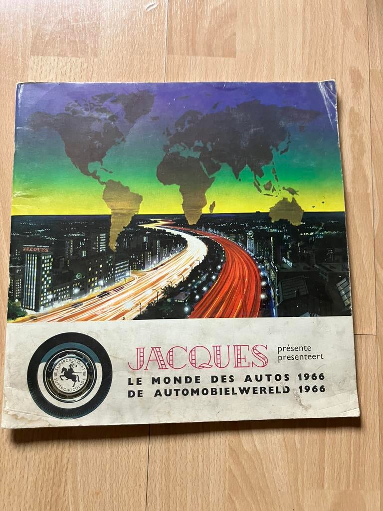 Album d'autocollants Jacques Cars 1966 - incomplet, Enlèvement ou Envoi