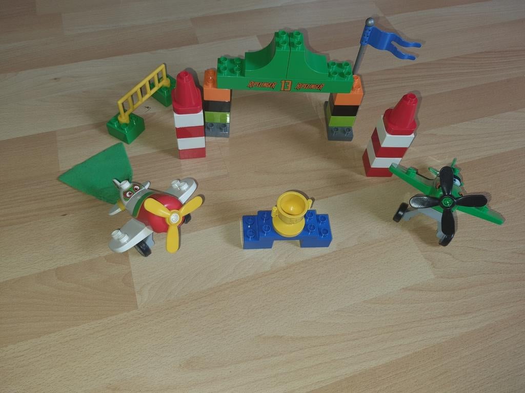 LEGO DUPLO Planes Ripslingers Luchtrace - 10510, Kinderen en Baby's, Speelgoed | Duplo en Lego, Zo goed als nieuw, Duplo, Complete set