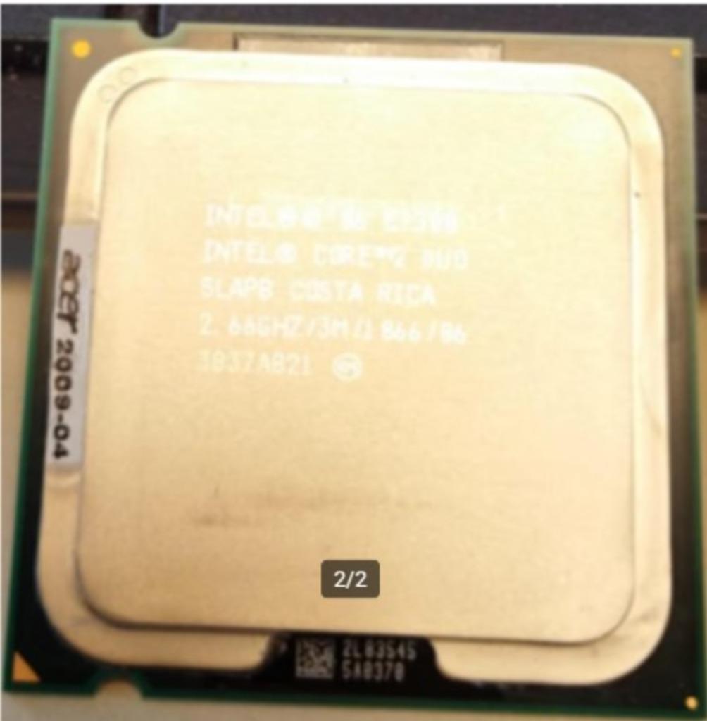 socket 775 cpu: 2 stuks Core 2 duo E6400 en E7300, Informatique & Logiciels, Processeurs, Comme neuf, 2-core, Enlèvement ou Envoi
