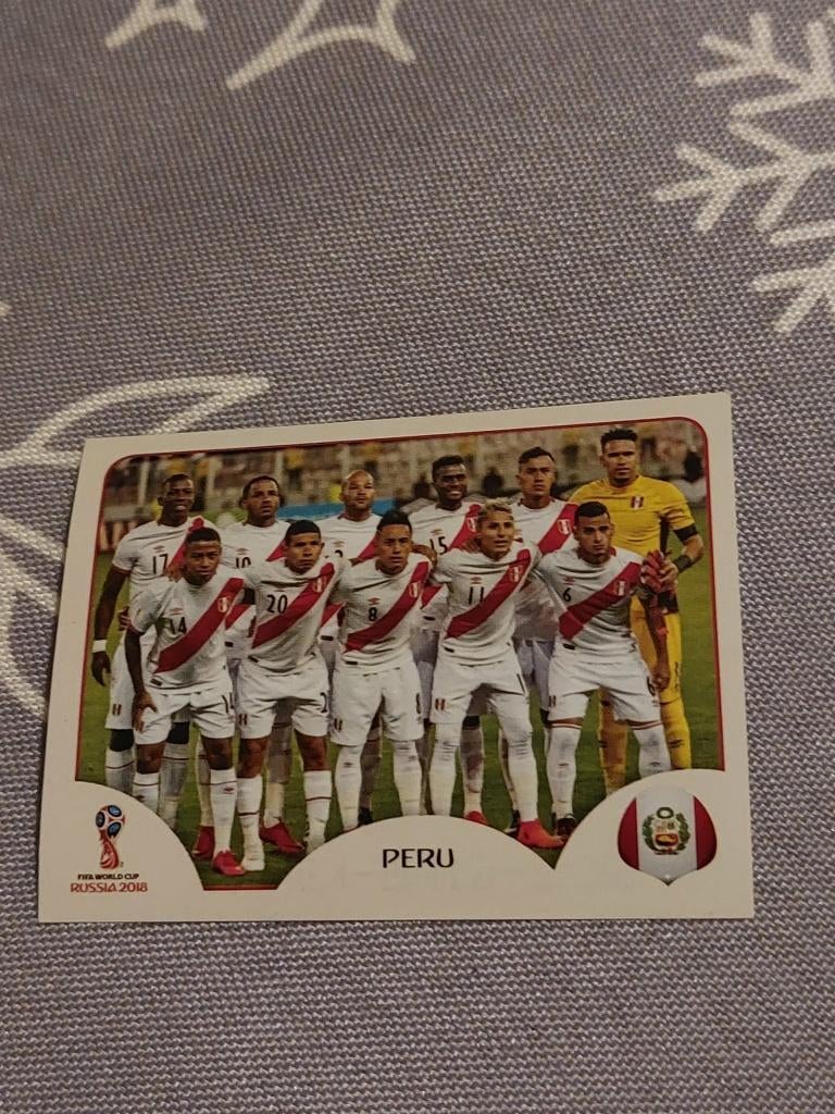 Panini / Sticker / Peru / FIFA World Cup 2018, Collections, Envoi, Neuf, Affiche, Image ou Autocollant