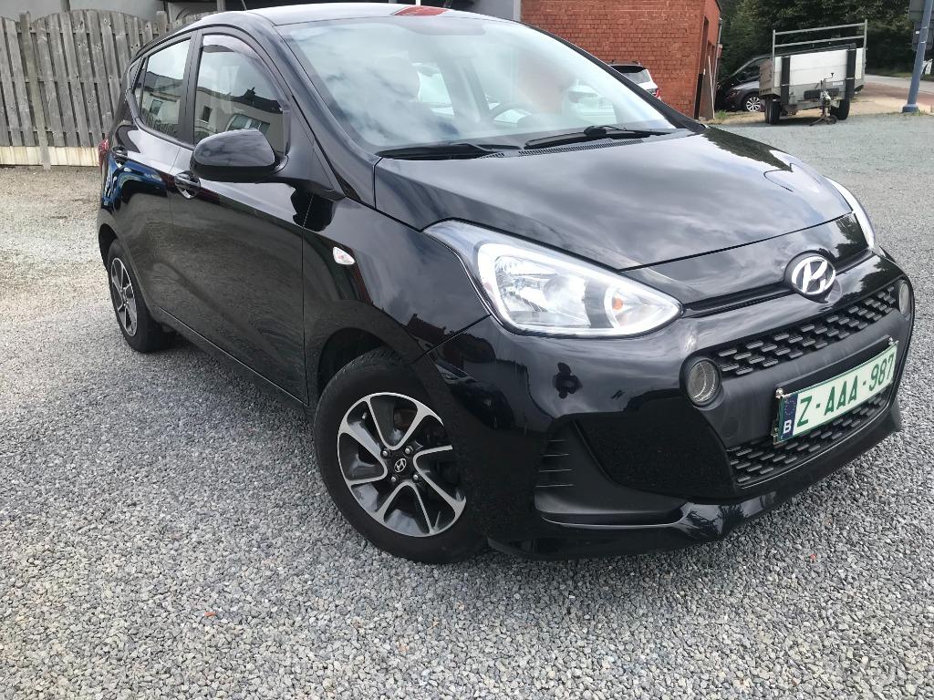 Hyundai I10 full option  - 2018 - 63000 km met garantie!, Auto's, Voorwielaandrijving, Stof, Euro 6, Elektrische ramen