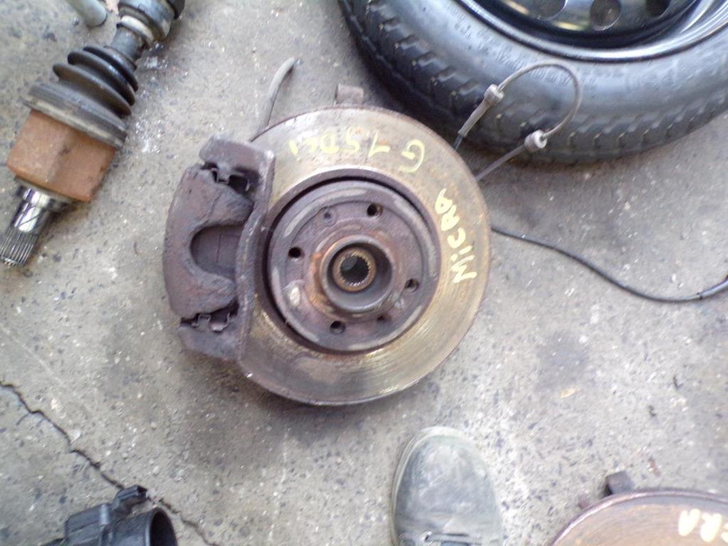 Moyeu avant gauche Nissan Micra 3 1.5DCi 63kw 2007-2010, Autos : Pièces & Accessoires, Freins & Transmission, Enlèvement ou Envoi