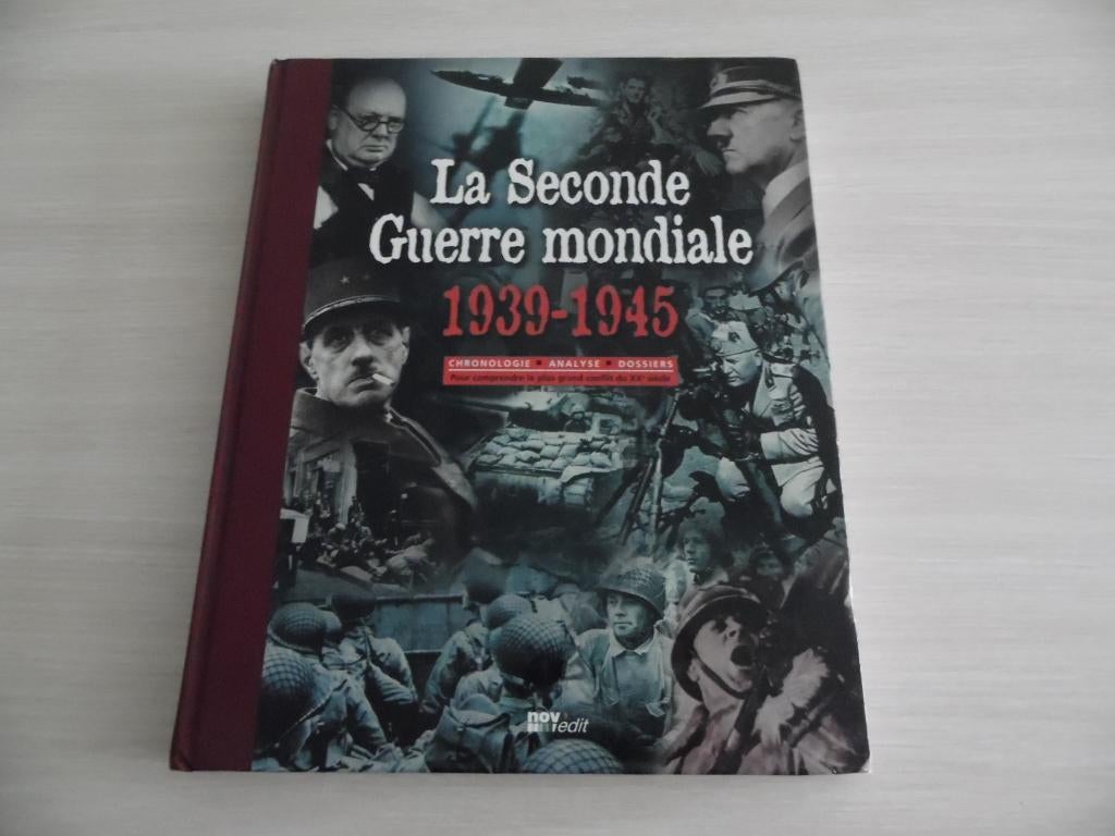 LA SECONDE GUERRE MONDIALE, Livres, Guerre & Militaire, Comme neuf, Général, Deuxième Guerre mondiale, Enlèvement ou Envoi
