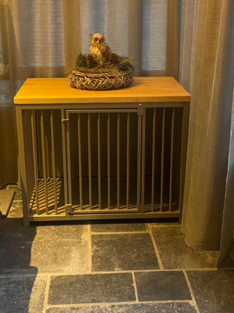 Prachtige hondenbench, Ophalen, Zo goed als nieuw