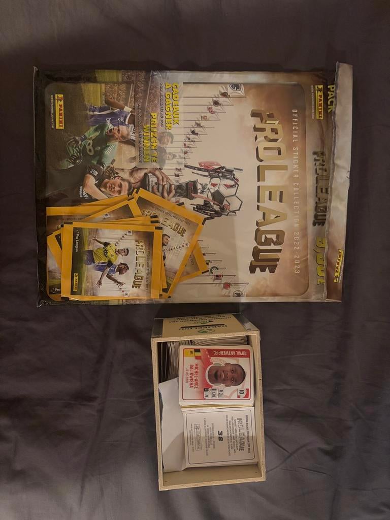 IMMENS VEEL DUBBELS PANINI PRO LEAGUE 2022-2023, Verzamelen, Ophalen of Verzenden, Zo goed als nieuw, Overige typen