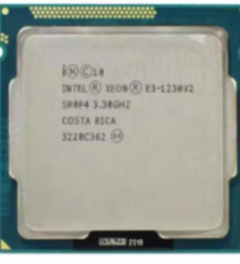 Intel Xeon E3 1230 V2 3.3GHz CPU met Socket LGA 1155, Computers en Software, Processors, Ophalen of Verzenden, Gebruikt, 3 tot 4 Ghz