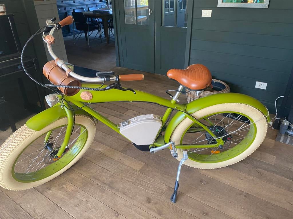 Rayvolt Beach in elektrische fiets in perfecte staat, Fietsen en Brommers, Ophalen, Zo goed als nieuw, 50 km per accu of meer