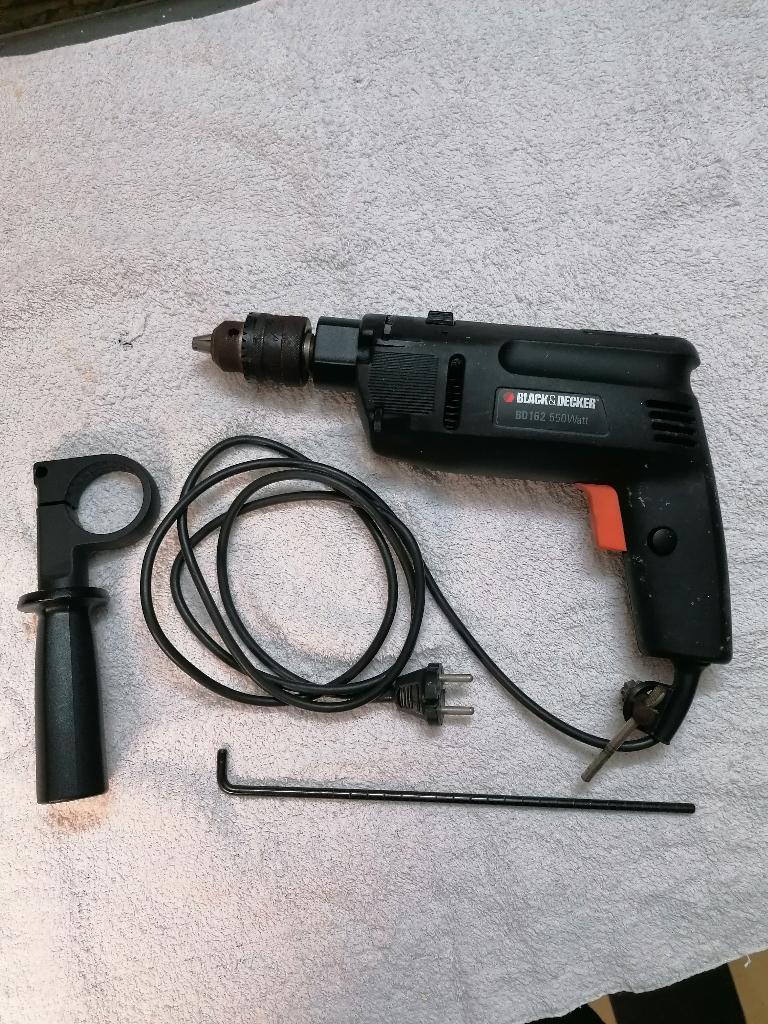 SLAGBOORMACHINE VAN BLACK&DECKER., Doe-het-zelf en Bouw, Gereedschap | Boormachines, Gebruikt, Ophalen of Verzenden, Boor- en Schroefmachine