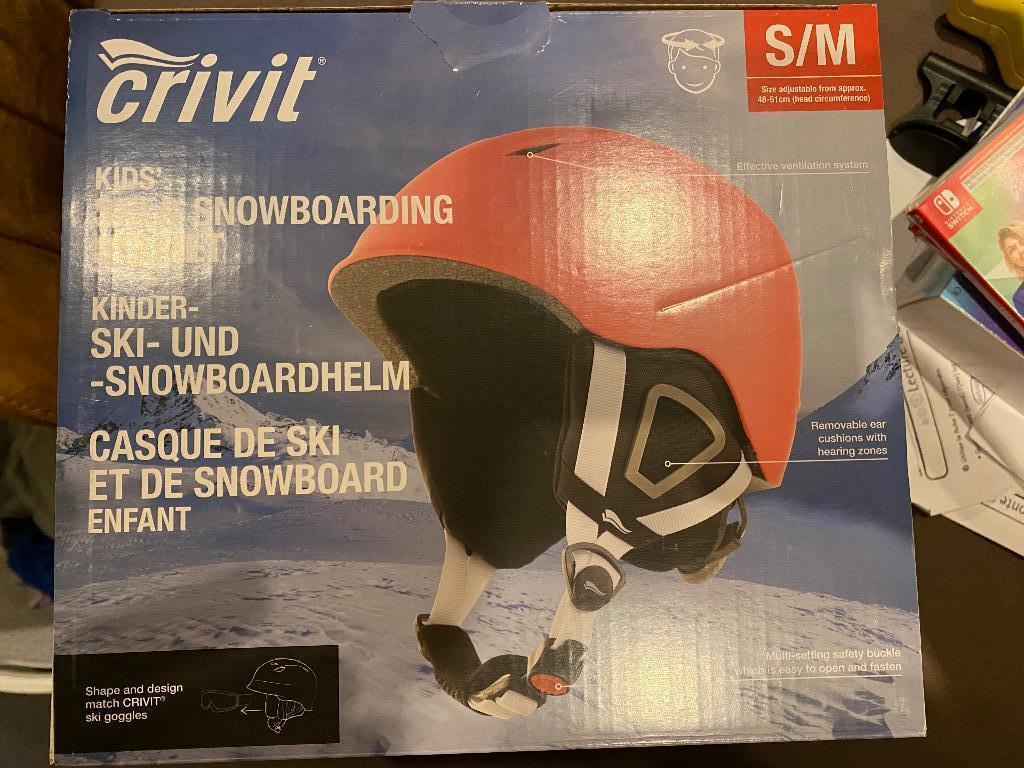 Casque SKI enfant, Neuf, Autres marques, Enlèvement ou Envoi, Autres types