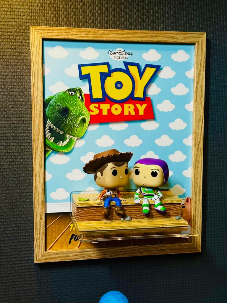 Cadre 3040 Toy Story - Fond en carton plume.création unique, Enlèvement ou Envoi, Comme neuf