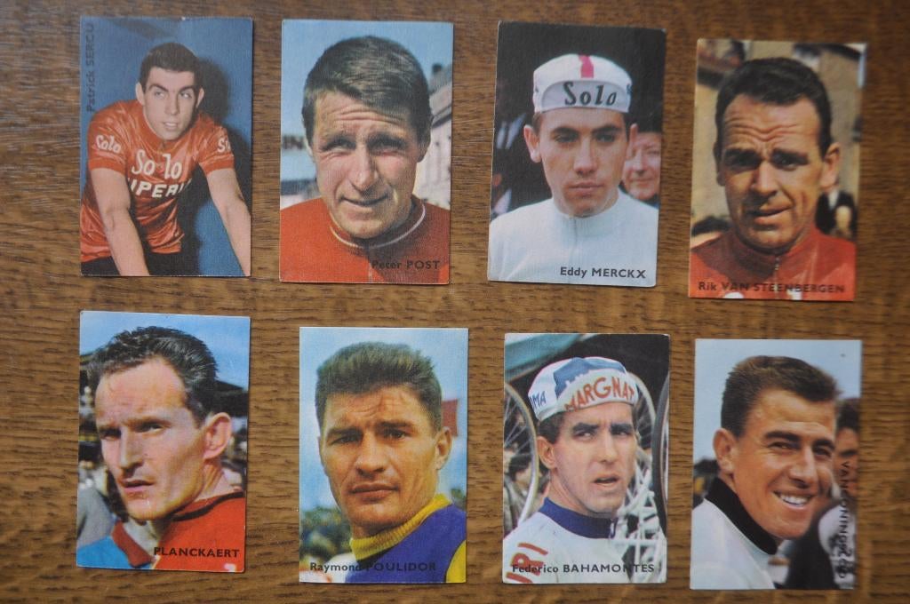 VICTORIA 8 PRENTJES WIELRENNERS, Enlèvement ou Envoi, Utilisé, Plusieurs images