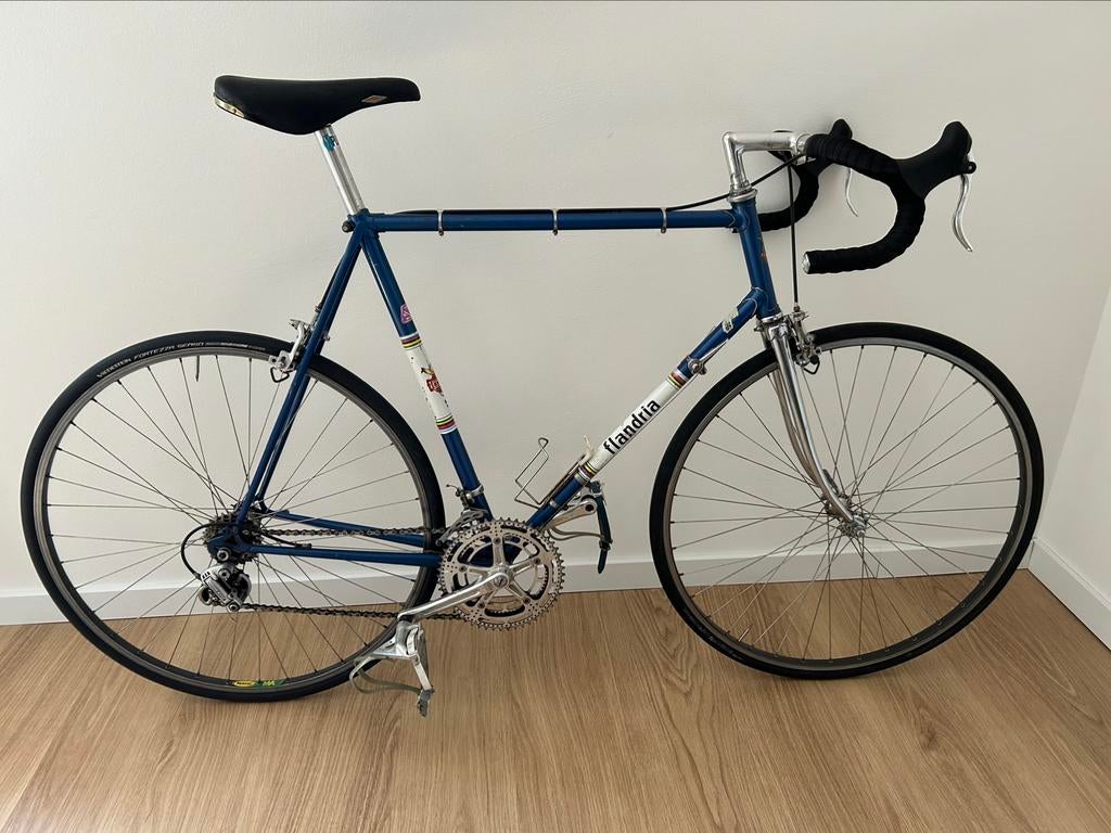 Retro koersfiets Flandria, Ophalen