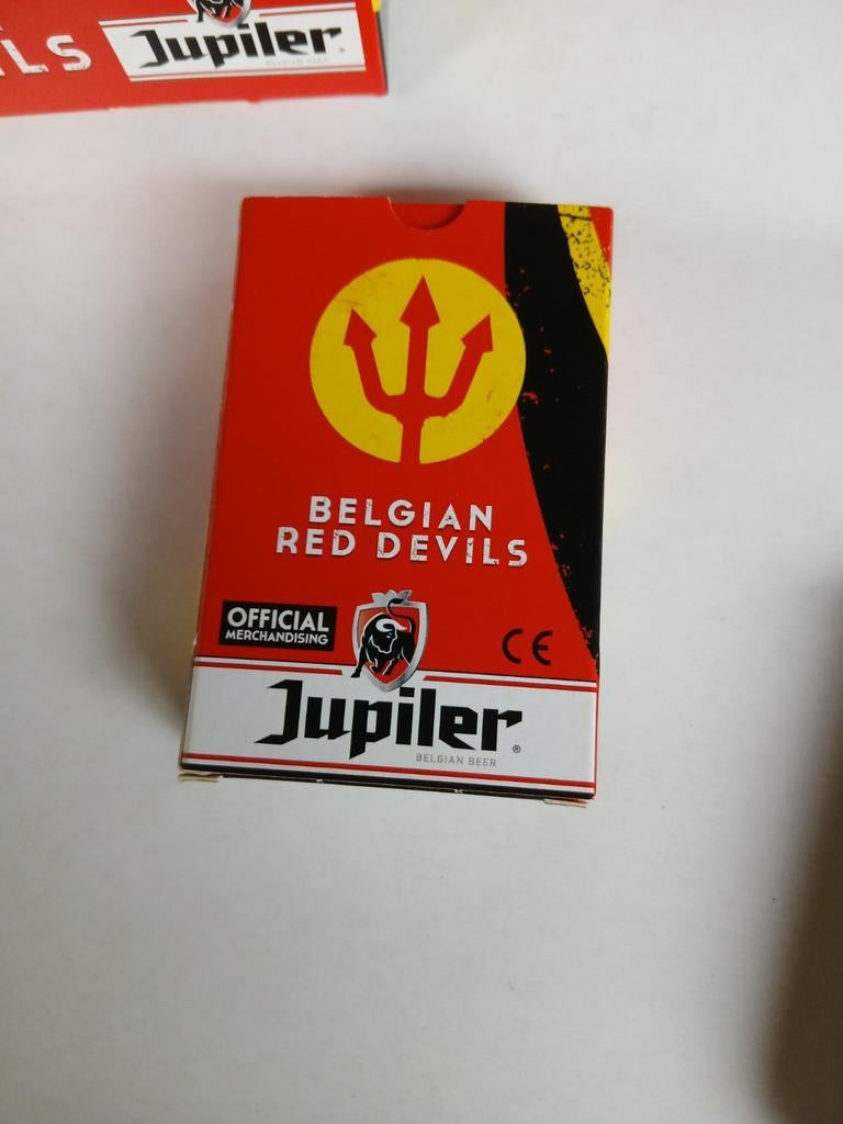 speelkaarten rode duivels (33 stuks), Verzamelen, Ophalen of Verzenden, Speelkaart(en)