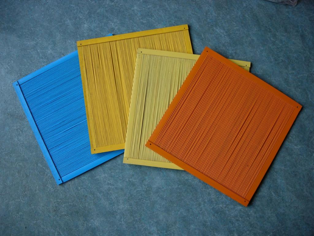 kleurige wasbordjes, Ophalen of Verzenden, Zo goed als nieuw