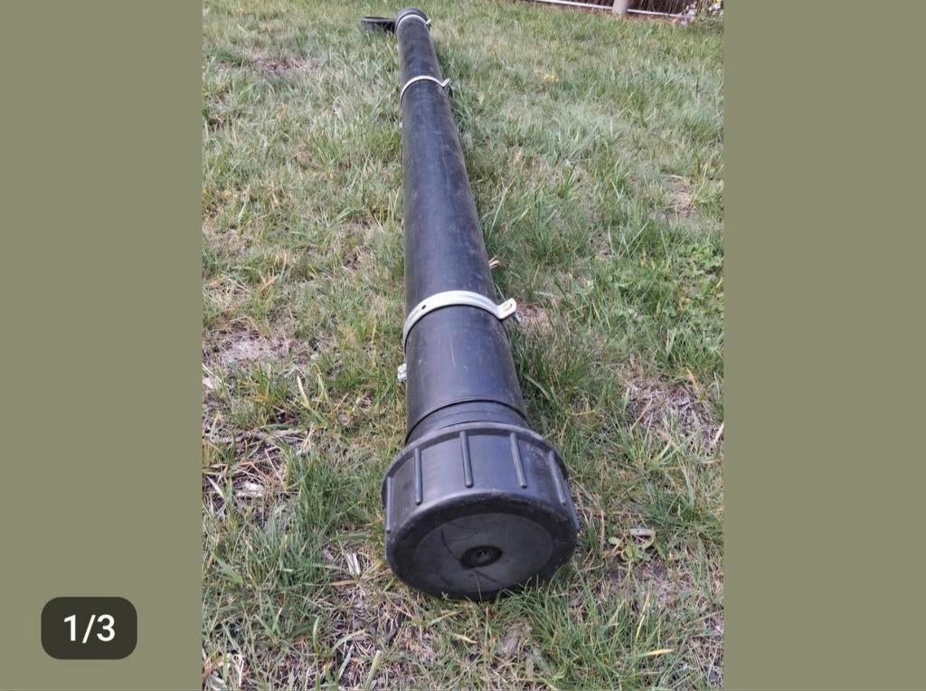 Tube de rangement, Enlèvement