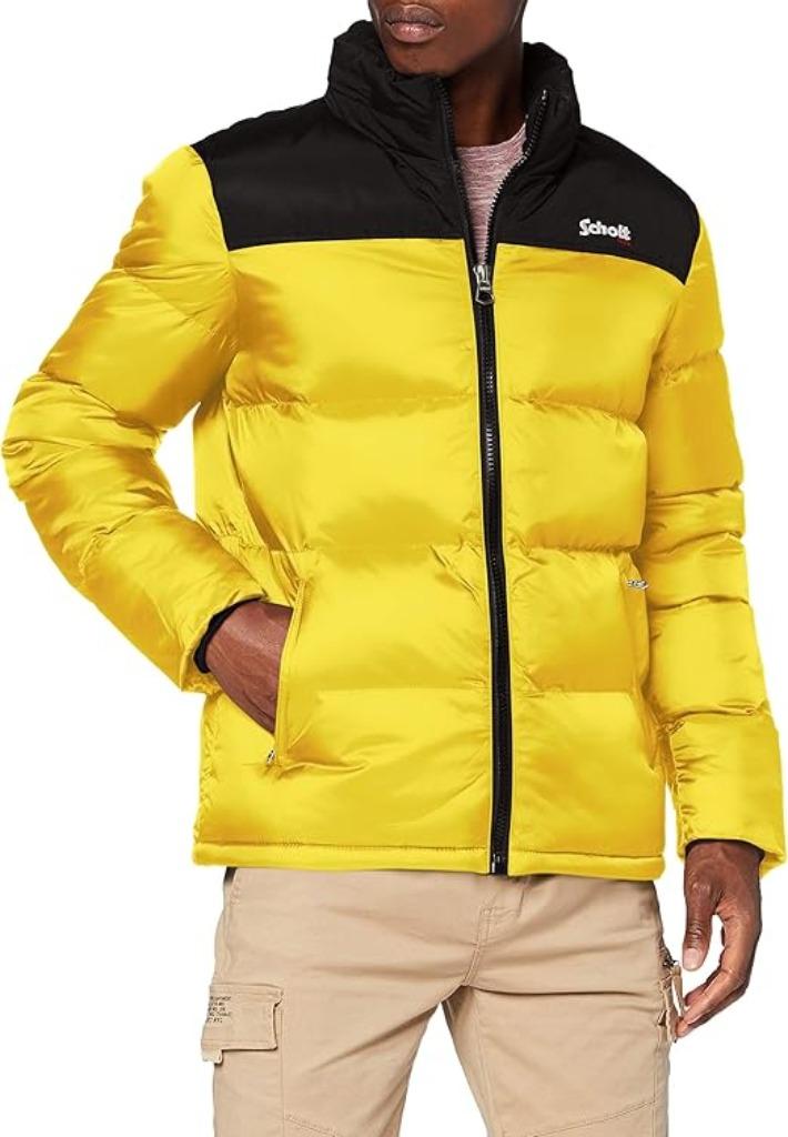 Schott NYC | winterjas | voor heren | geel | Nieuw, Schott, -, Verzenden, Nieuw