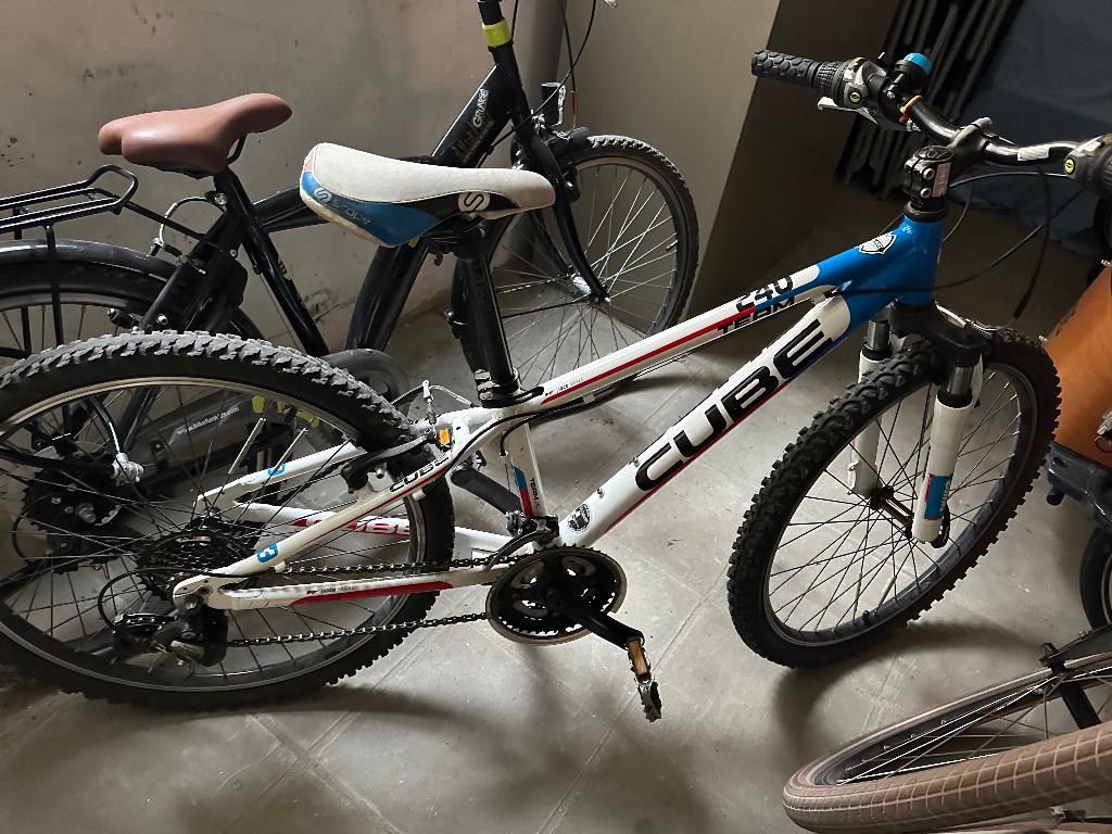 Cube fiets moutainbike 24 inch kinderen, Fietsen en Brommers, Ophalen, Versnellingen, Cube, Gebruikt