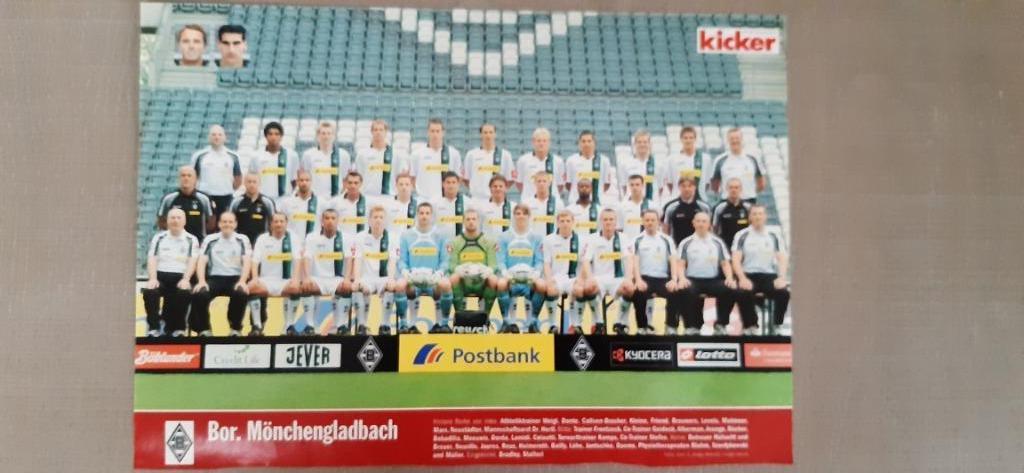 Knipsel Borussia Moenchengladbach, Verzamelen, Sportartikelen en Voetbal, Verzenden, Gebruikt, Poster, Plaatje of Sticker