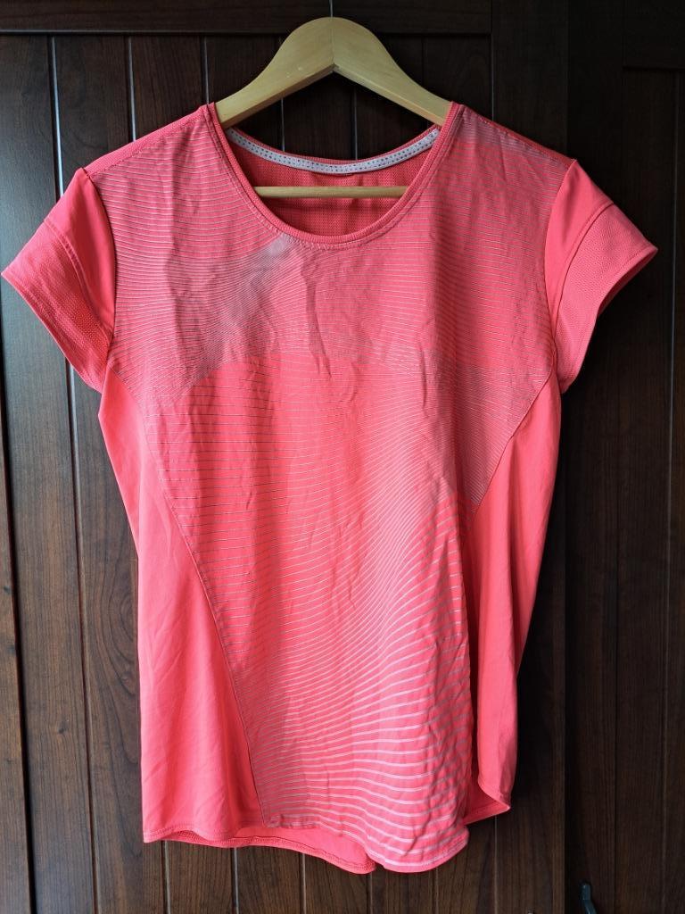 Sport shirt Decathlon maat L, Kleding | Dames, Sportkleding, Maat 42/44 (L), Oranje, Ophalen of Verzenden, Hardlopen of Fietsen