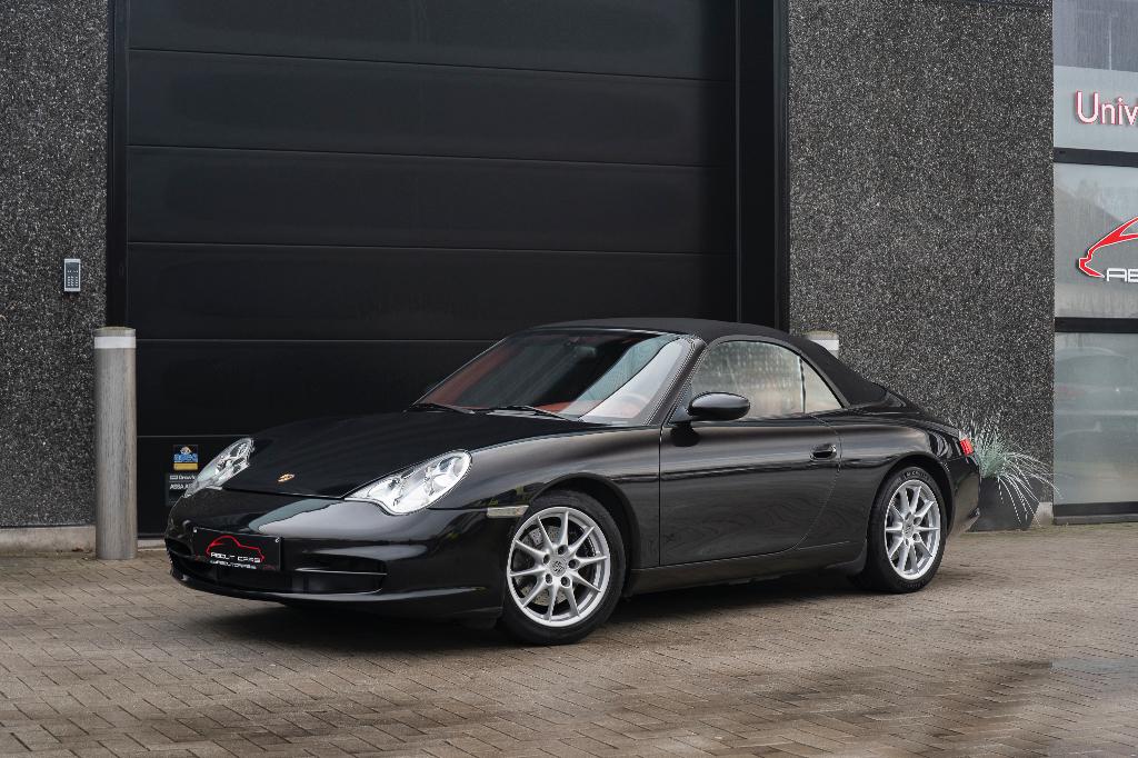 Porsche 996 Cabrio * Topstaat *, Auto's, Porsche, Automaat, 4 zetels, Zwart, Leder