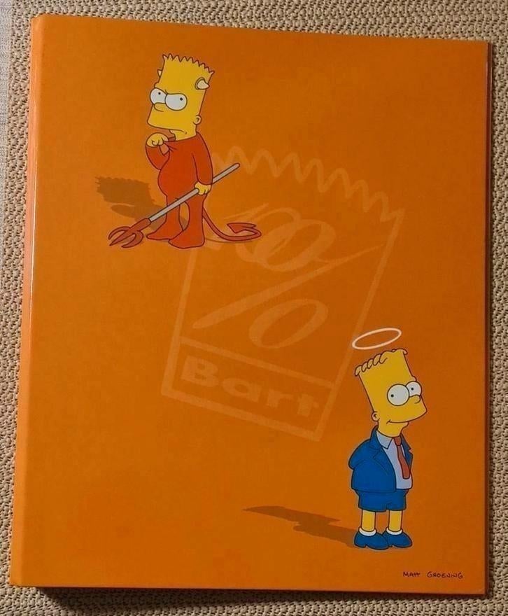 Classeur à anneaux "Bart Simpson", Collections, Enlèvement ou Envoi, Neuf, TV, Ustensile