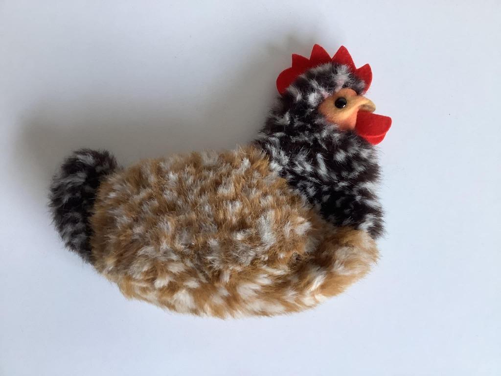 Vintage Steiff kip / hen "Gacki" eierwarmer, Verzamelen, Beren en Cherished Teddies, Nieuw, Stoffen beer, Steiff, Ophalen of Verzenden