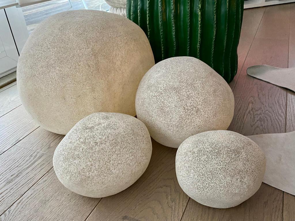 Set de 4 galets  lumineux - André Cazenave, Enlèvement ou Envoi