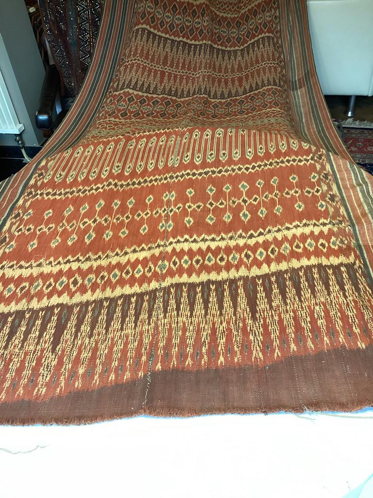 Antiek vloer/tafelkleed, Ophalen, 200 cm of meer, Zo goed als nieuw, Rechthoekig