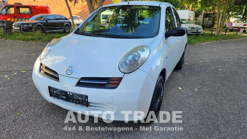 Micra | 1ste Eig. | LEZ OK | Keuring + garantie, Voorwielaandrijving, 4 cilinders, Wit, Euro 4