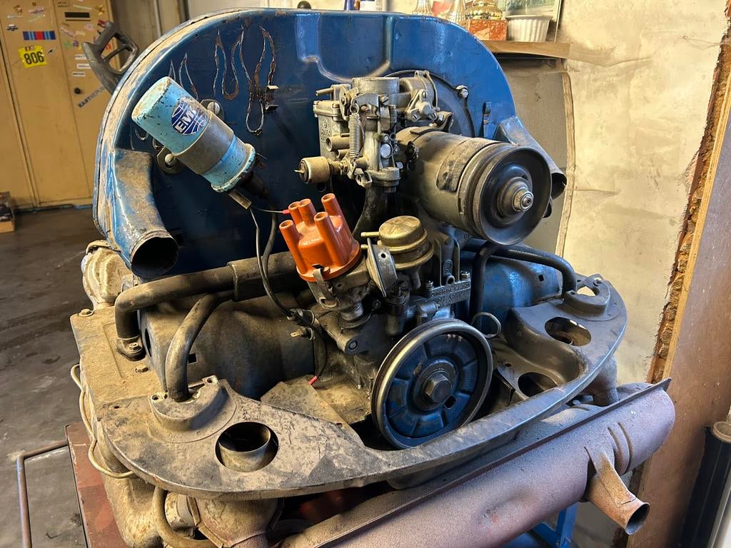 Vw kever motor 1200, Ophalen