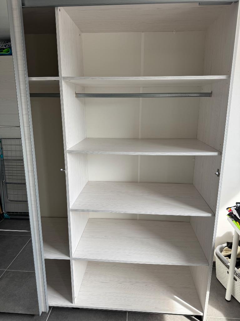 Kledingkast, 200 cm ou plus, Avec tablette(s), Comme neuf, Enlèvement
