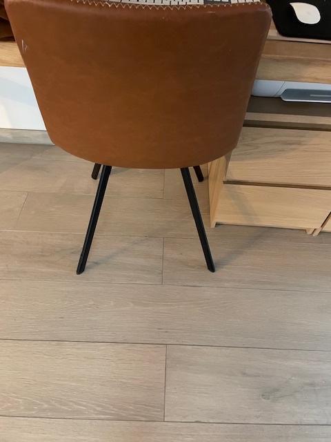 lederen stoel, Huis en Inrichting, Stoelen, Ophalen