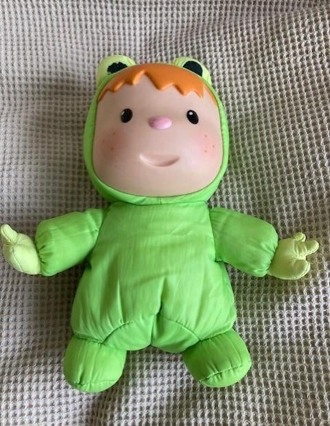 Grenouille Cotoons Smoby - Frog verte - Hauteur 22 cm, Enfants & Bébés, Enlèvement ou Envoi, Comme neuf