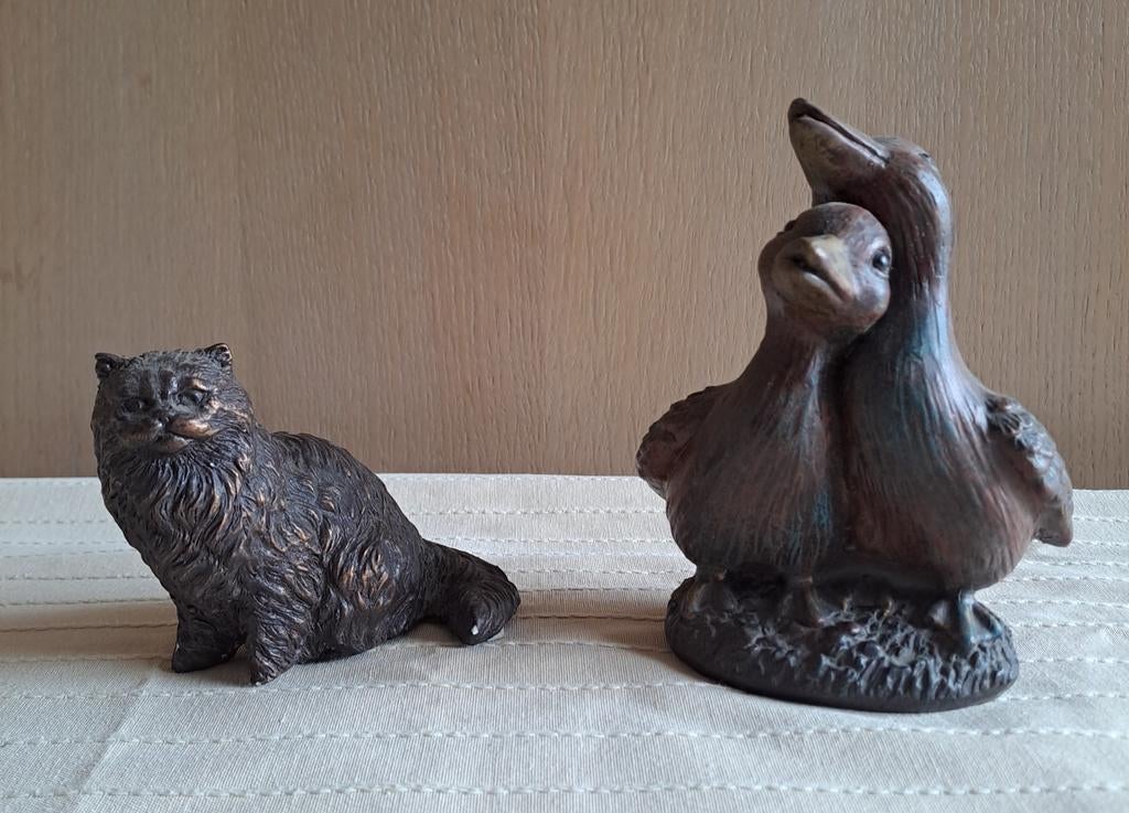 Perzische kat en eendjes, Verzamelen, Ophalen