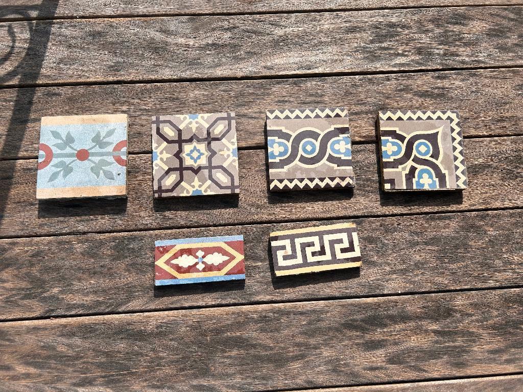 Carrelages ciment ancien vintage 16  16 cm – à récupérer, Bricolage & Construction, Dalles & Carrelages, Moins de 20 cm, Carrelage de sol