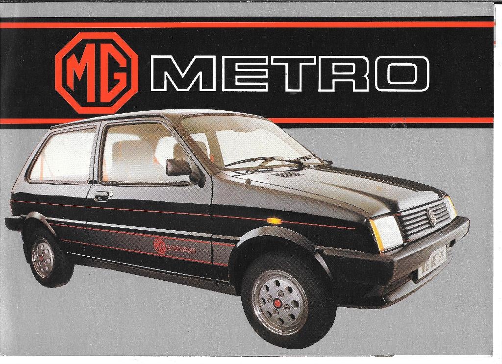 MG METRO  1984, Enlèvement ou Envoi, Comme neuf, Autres marques