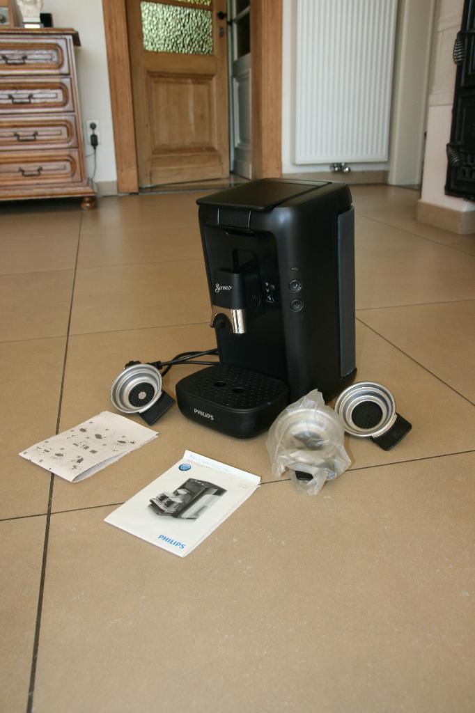 Philips Senseo Quadrante koffiezet voor koffiepads, Ophalen, Gebruikt, Espresso apparaat, 4 tot 10 kopjes