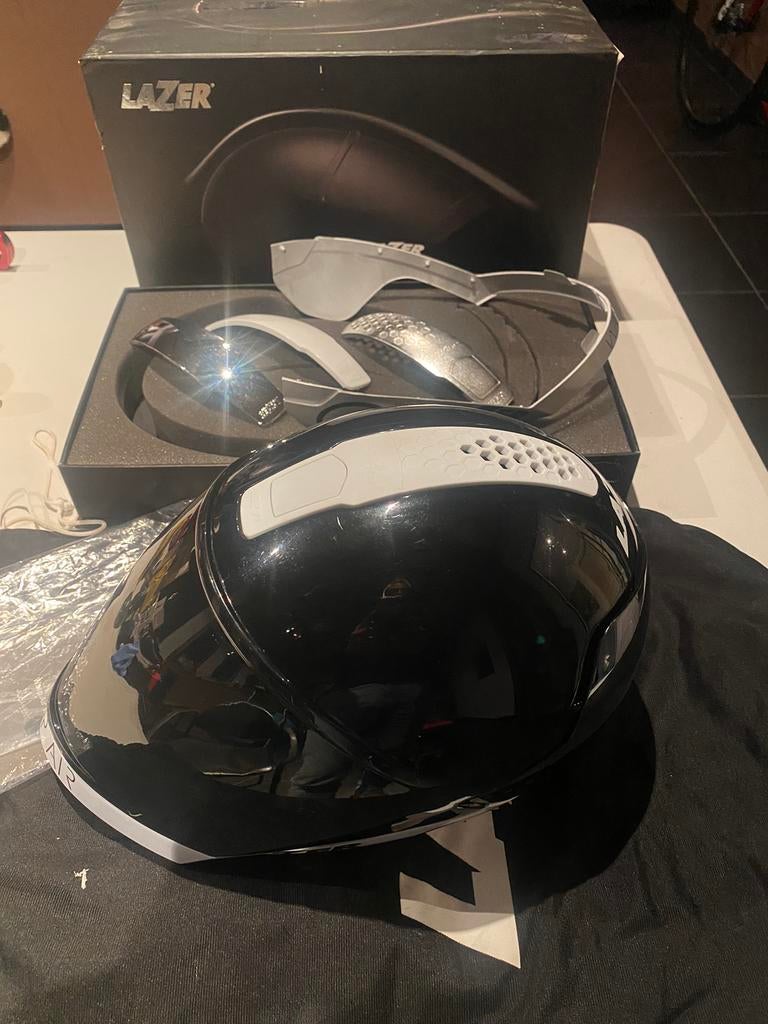 Lazer Wasp tijdrithelm tijdrit, Ophalen of Verzenden, Gebruikt, M