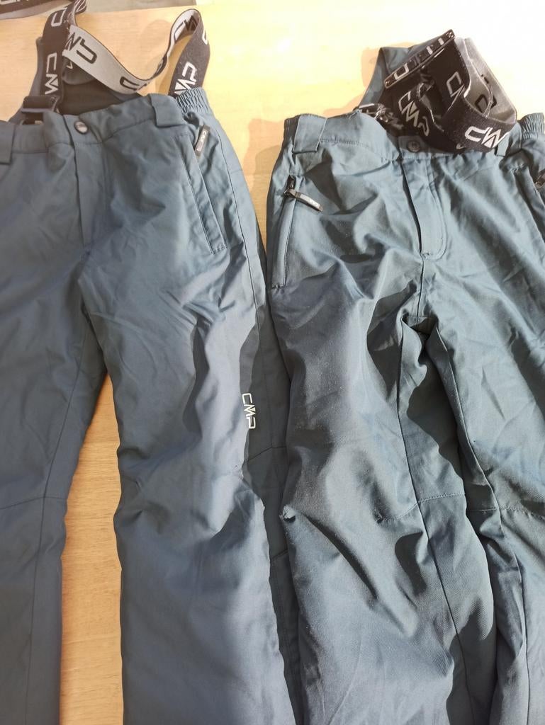 2 skibroeken CMP maat 128, Kinderen en Baby's, Kinderkleding | Maat 128, Ophalen
