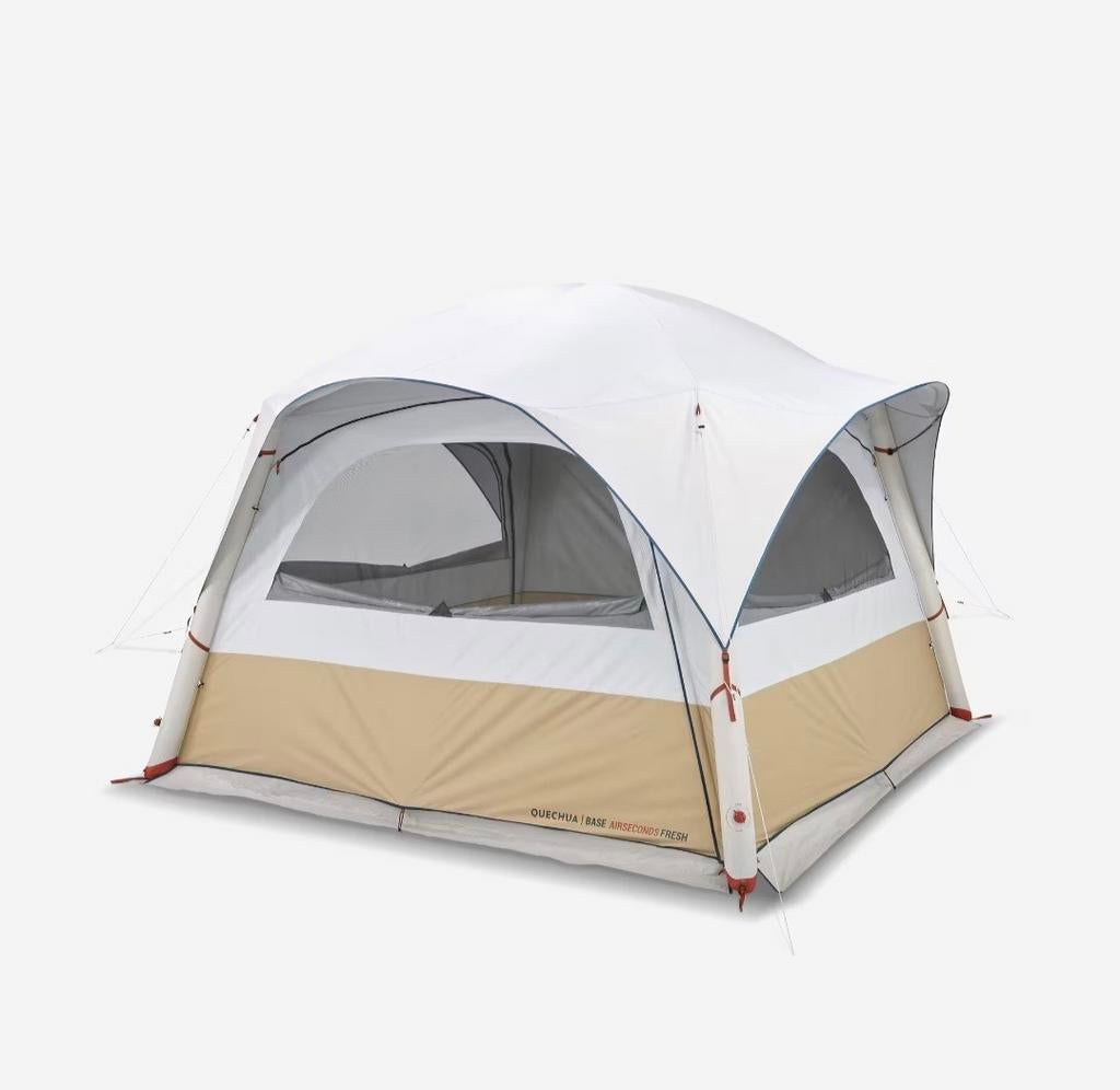 Airseconds base voor 8 pers nieuw, Caravanes & Camping, Tentes, Neuf, Enlèvement