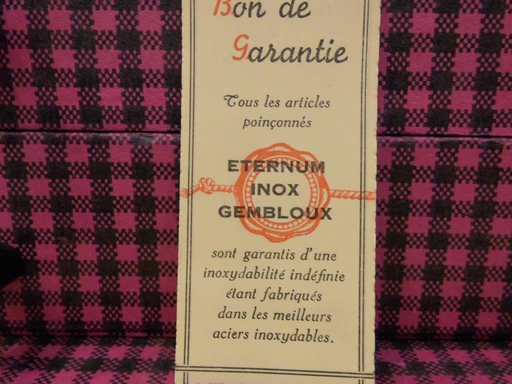 Coffret ménagère ETERNUM 82 pièces+8 pièces (cadeau), Maison & Meubles, Accessoires pour la Maison | Bougeoirs & Bougies, Comme neuf