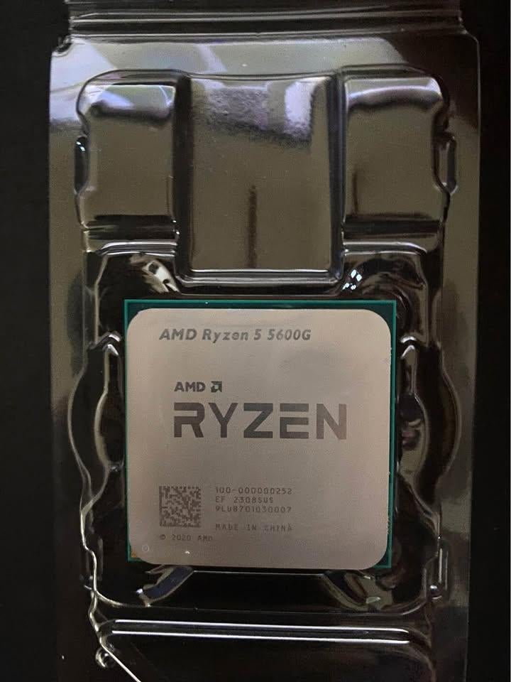 AMD Ryzen 5 5600g, 6-core, 4 Ghz ou plus, Enlèvement, Socket AM4