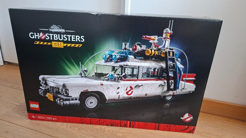 LEGO Ghostbuster ECTO-1 10274, Ophalen, Nieuw, Complete set, Lego