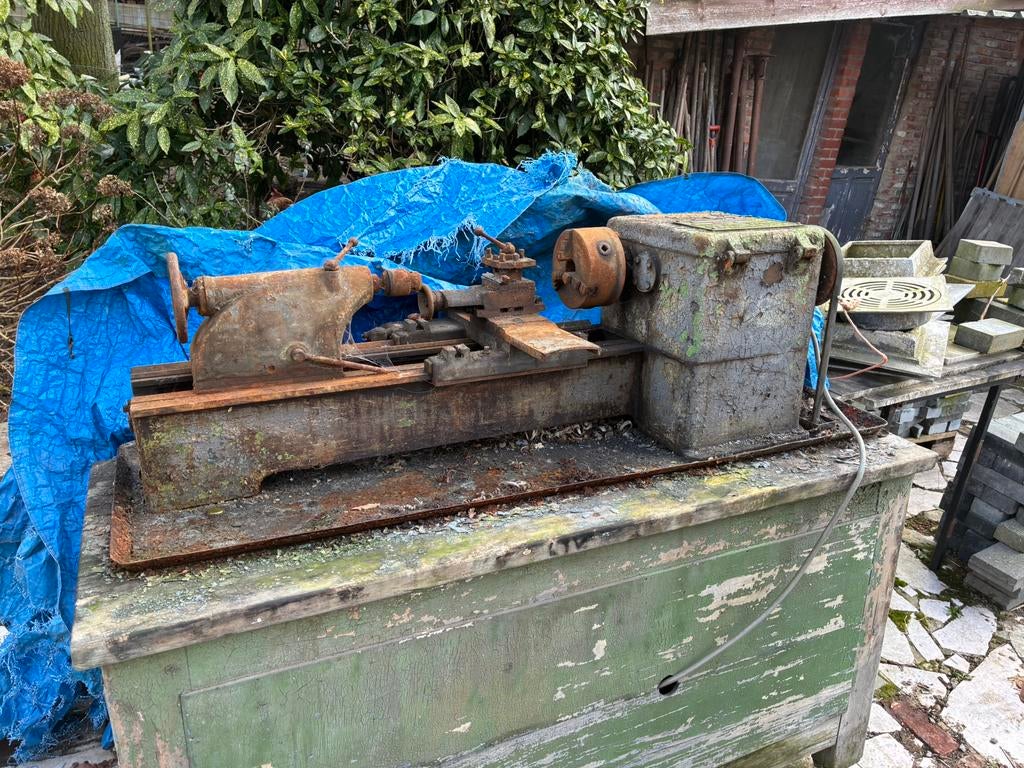 Draaibank, Enlèvement