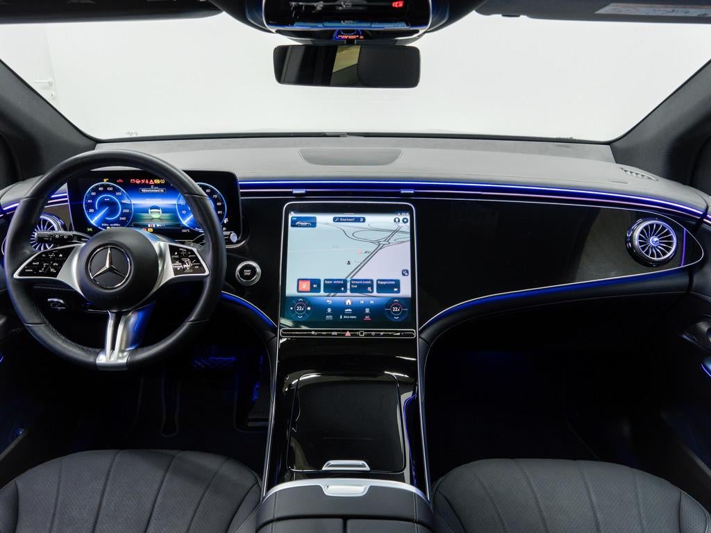 Mercedes-Benz EQE SUV 300 Premium PANORAMA Distronic+ Burmes, Autos, Cuir, Argent ou Gris, Achat, Entreprise